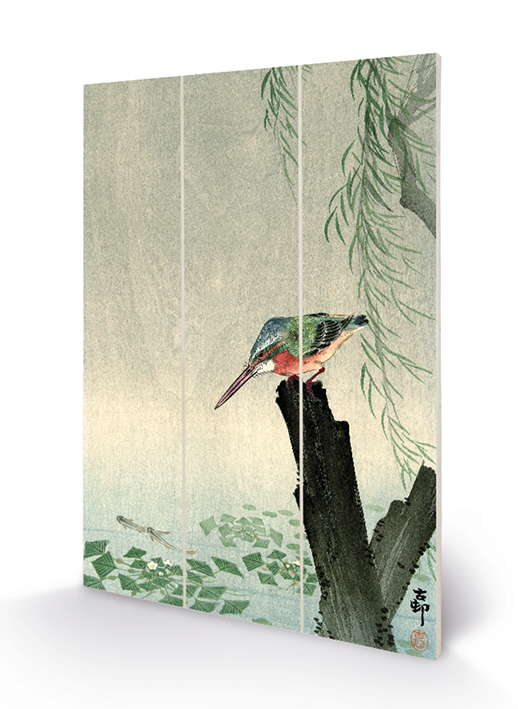Ohara Koson (Kingfisher) Wood Print