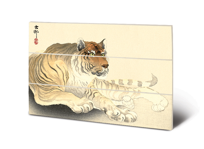 Ohara Koson (Tiger) Wood Prints