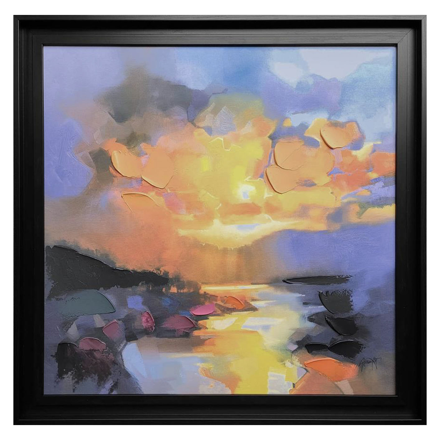 Scott Naismith (Pentland Awe) Premium Framed Canvas Prints