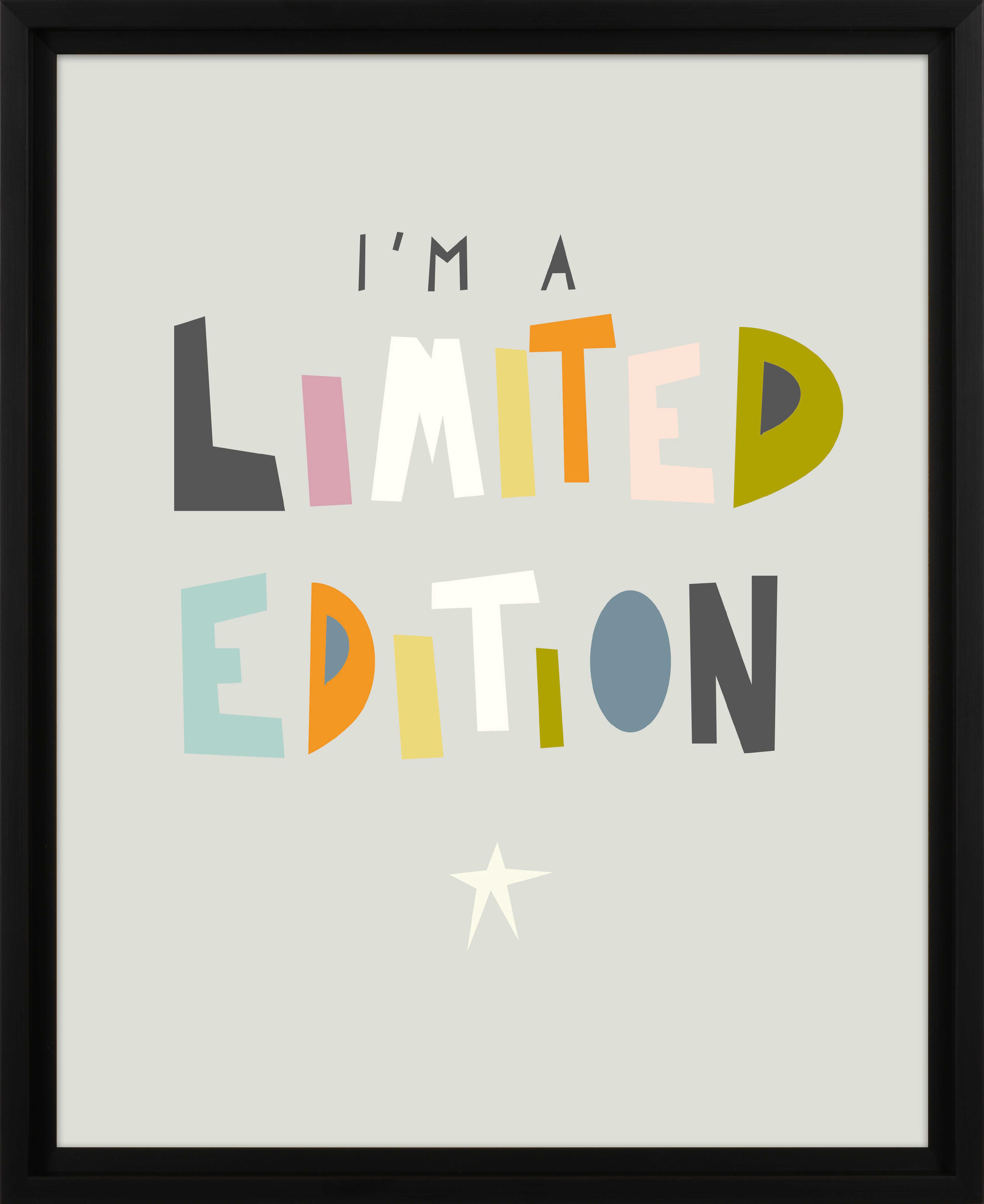 Nicola Evans (I'm a Limited Edition) Pre-Framed Art Print