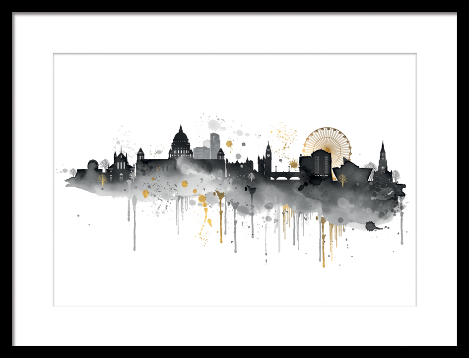 Summer Thornton (Belfast Skyline) Pre-Framed Art Print | The Art Group