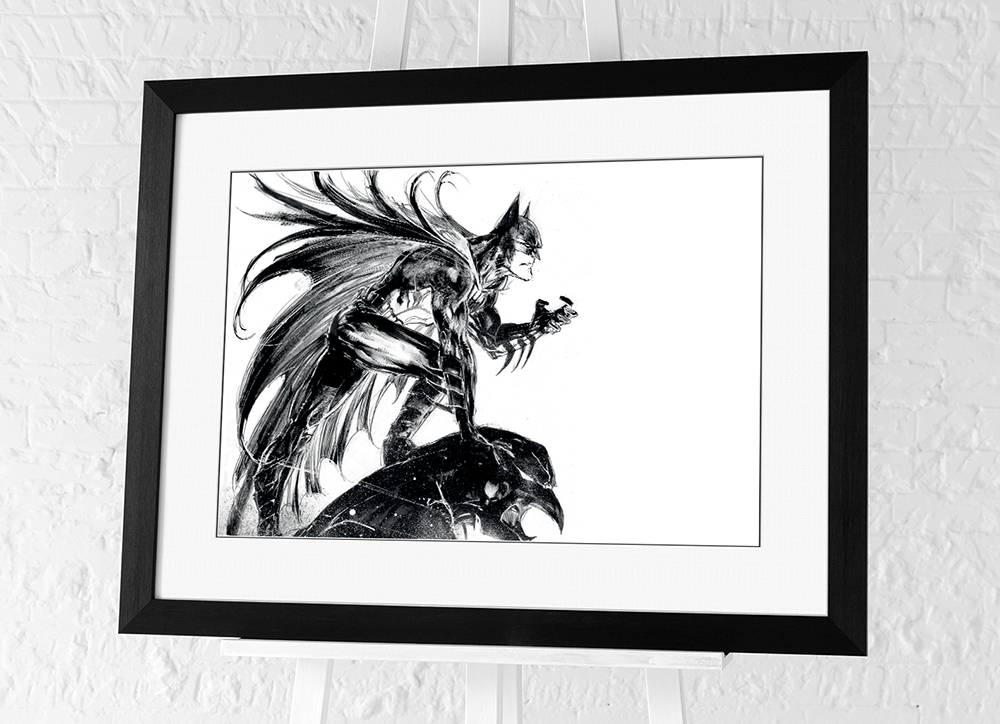 Batman (Gargoyle) Pre-Framed Art Print