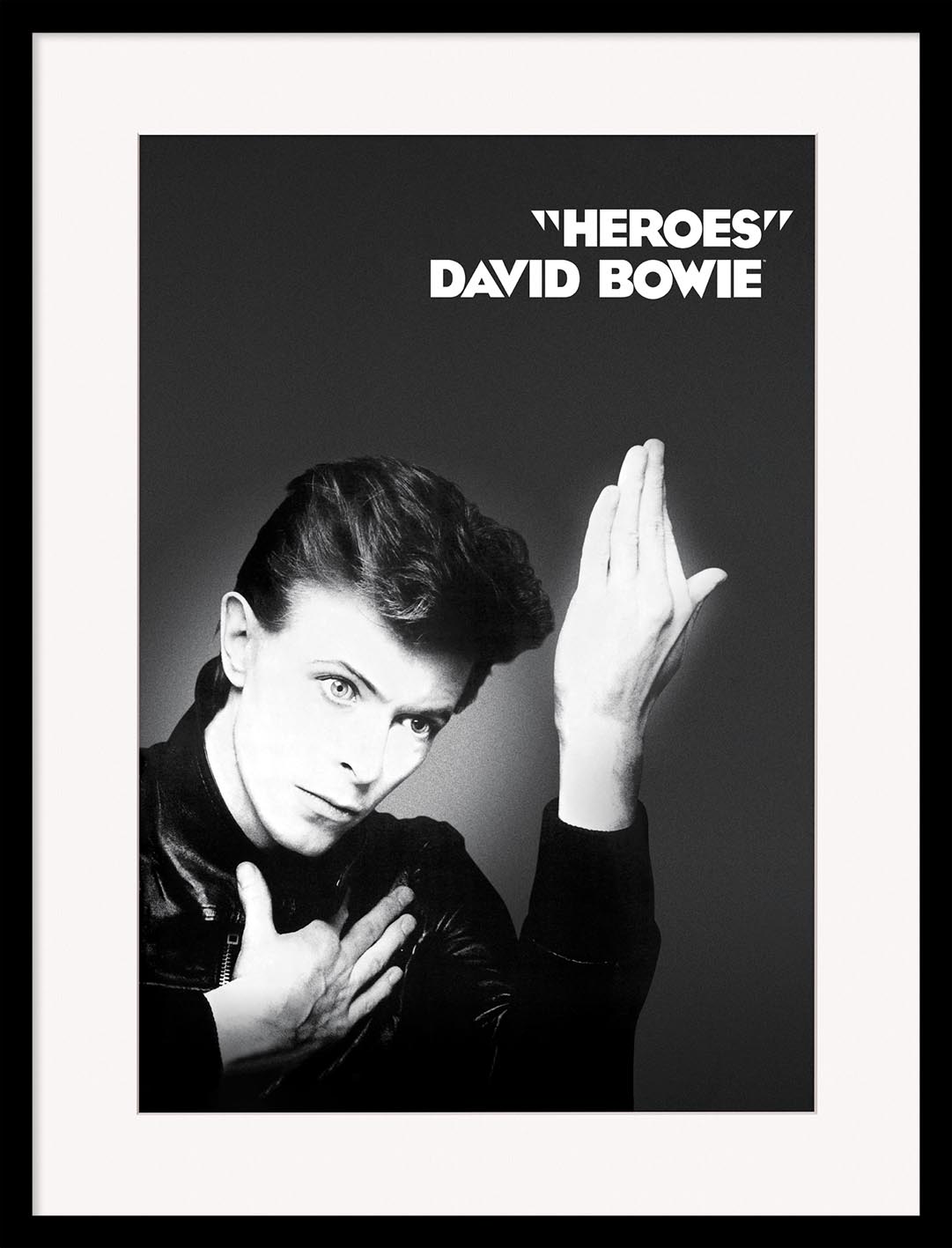 David Bowie (Heroes) Pre-Framed Art Print