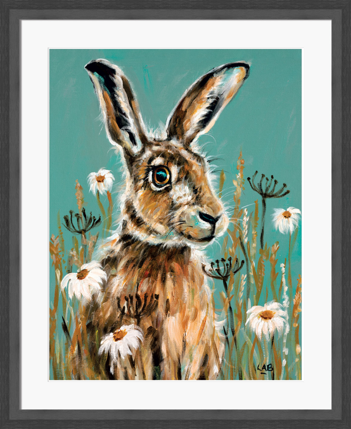 Louise Brown (Watching) Pre-Framed Art Print