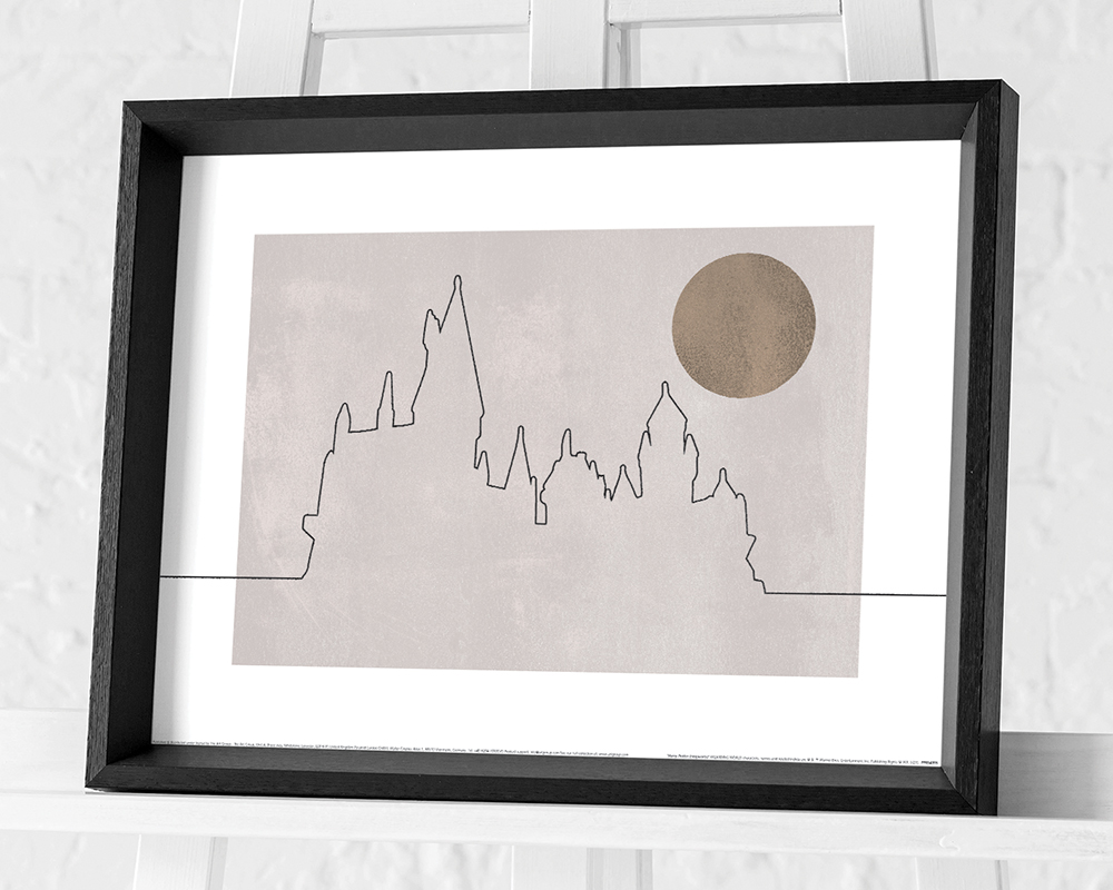 Harry Potter (Hogwarts) Pre-Framed Art Print