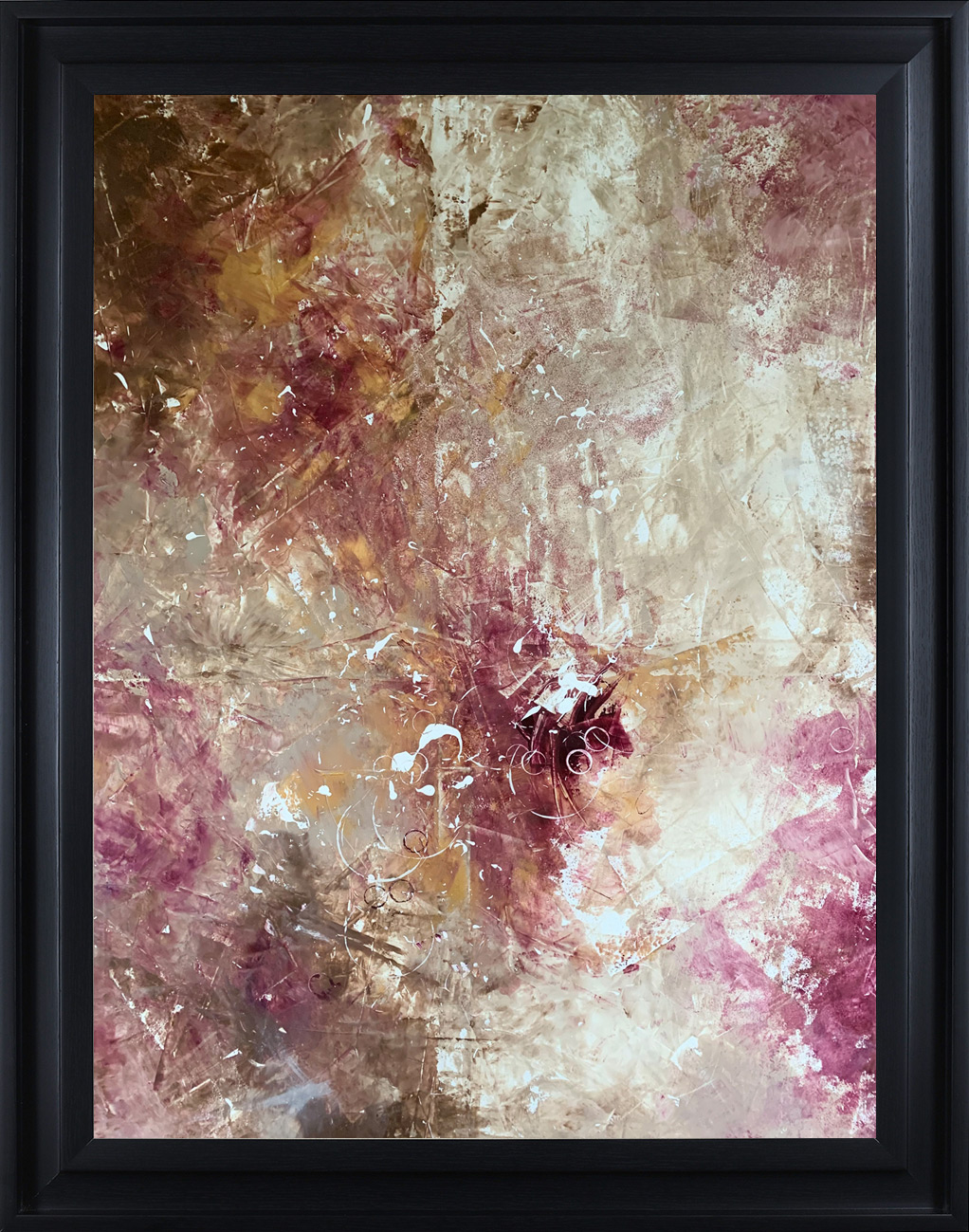 Anna Bernad (Twilight Embers) Pre-Framed Art Print