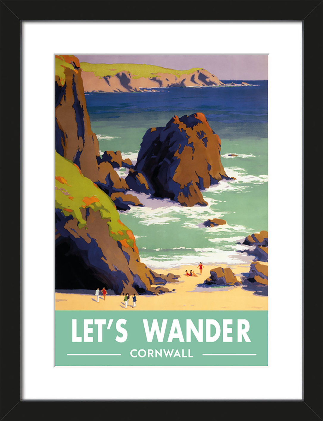 National Railway Museum (Let’s Wander Cornwall) Pre-Framed Art Prints