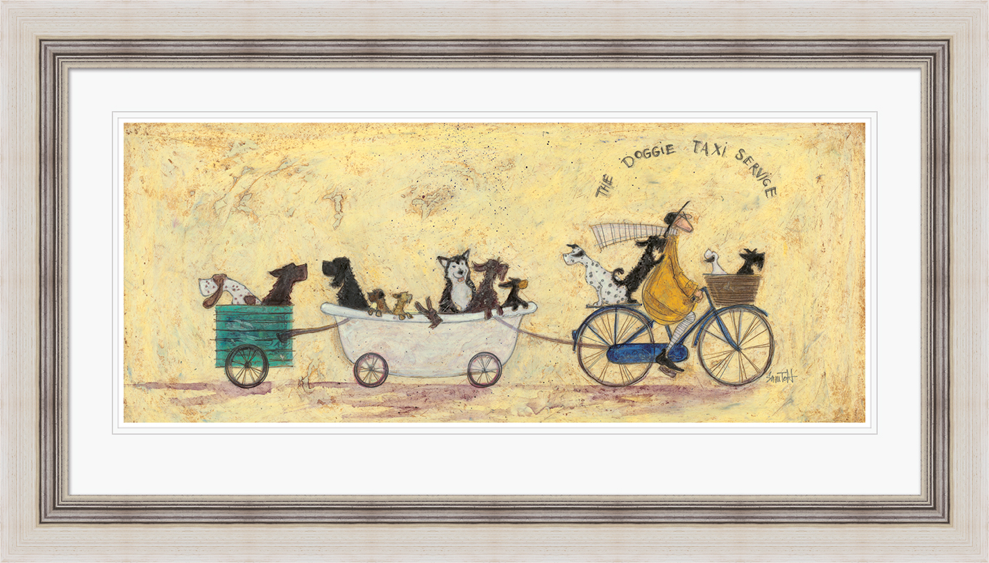 Sam Toft (The Doggie Taxi Service) Pre-Framed Print | The Art Group