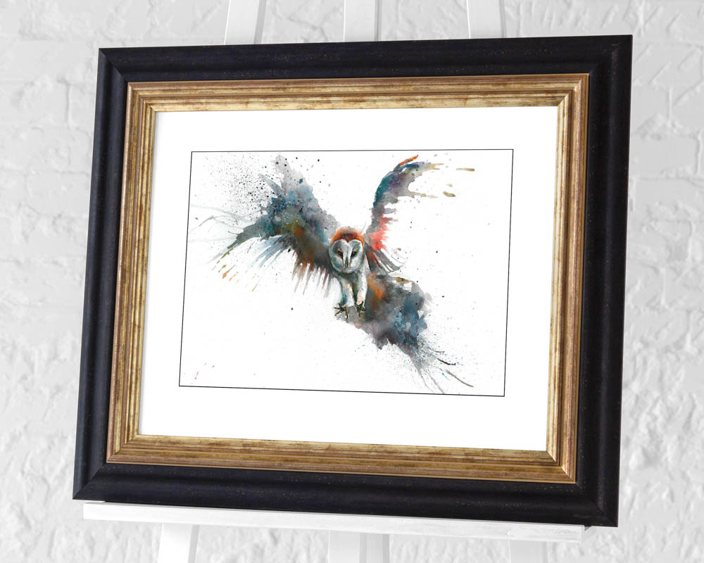 Sarah Stokes (Eric In Flight) Pre-Framed Art Print