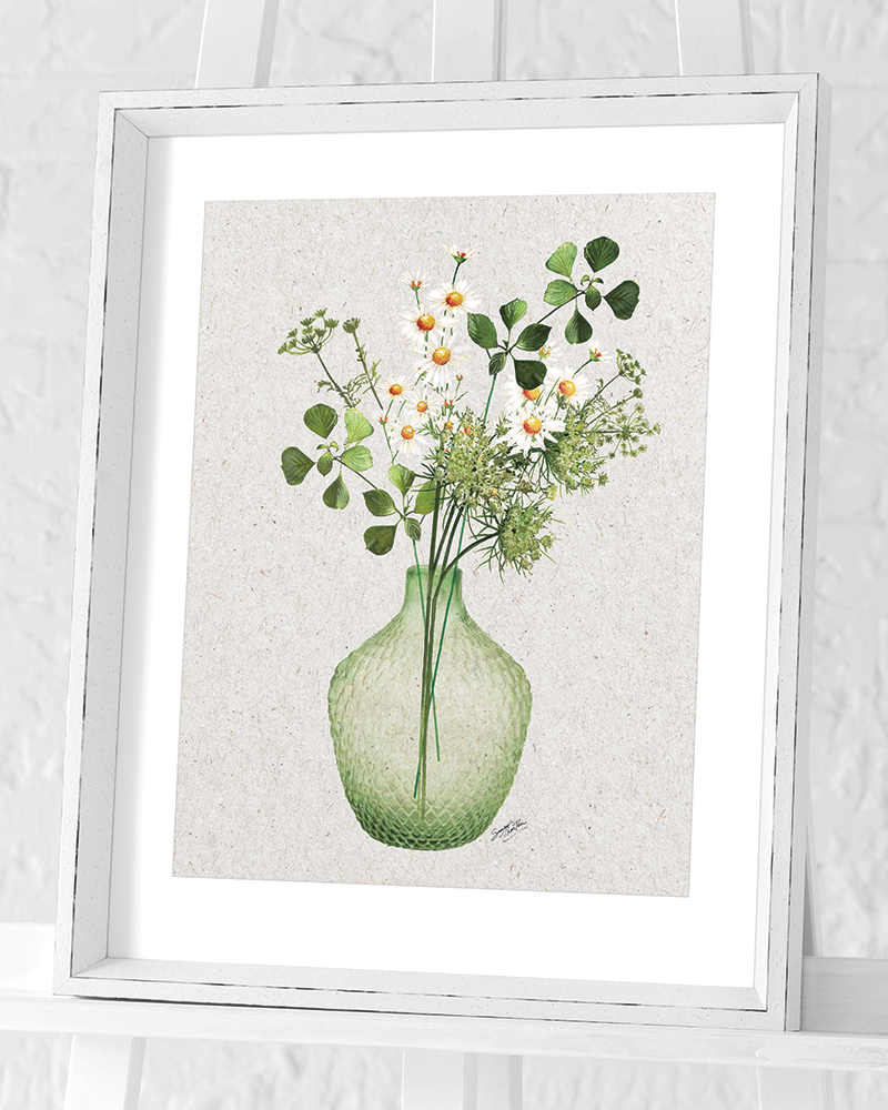 Summer Thornton (Vase I) Pre-Framed Art Prints