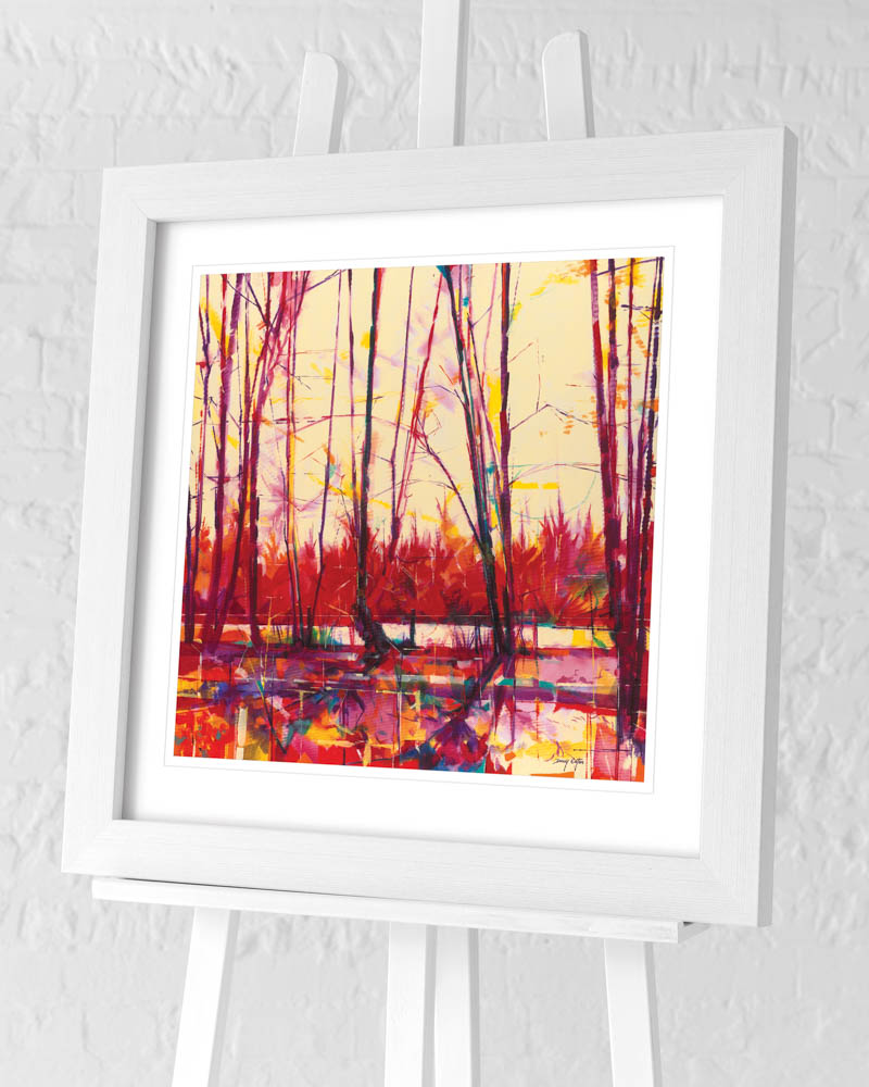 Doug Eaton (Old Hedgerow) Pre-Framed Art Print