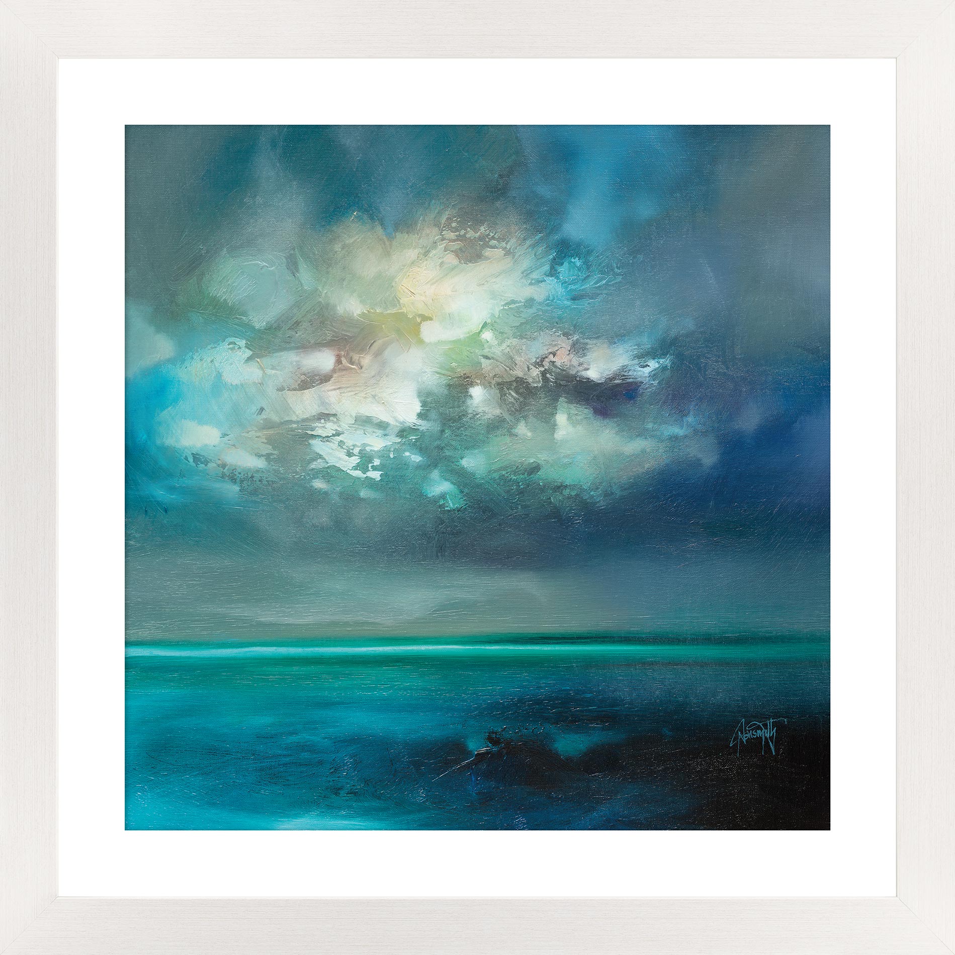 Scott Naismith (Isle of Skye Emerges) Pre-Framed Art Print