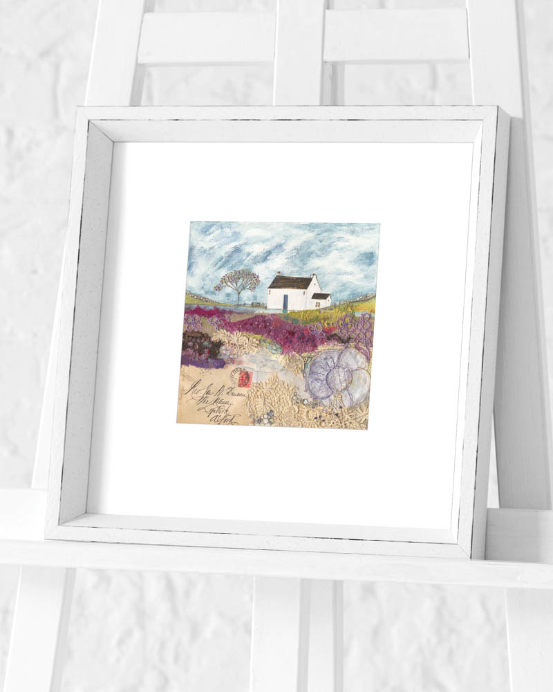 Louise O'Hara (Waiting for the Post) Pre-Framed Art Print