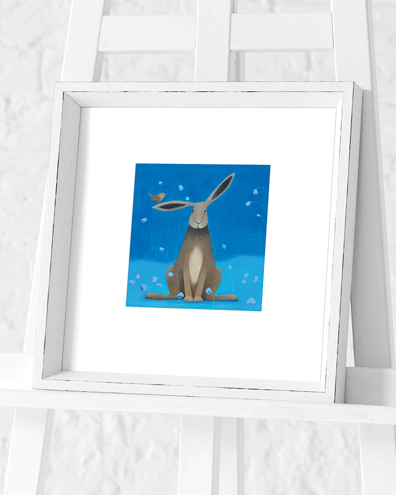 Ailsa Black (Hare Bells) Pre-Framed Art Print