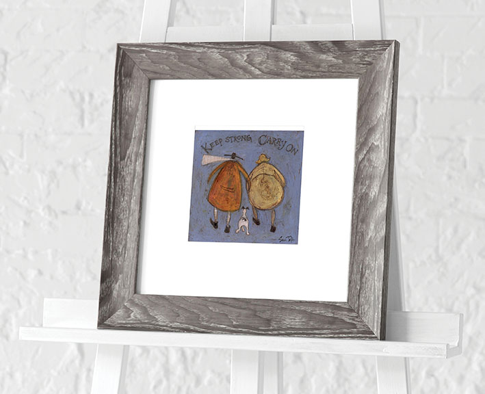 Sam Toft (Keep Strong Carry On) Pre-Framed Art Print