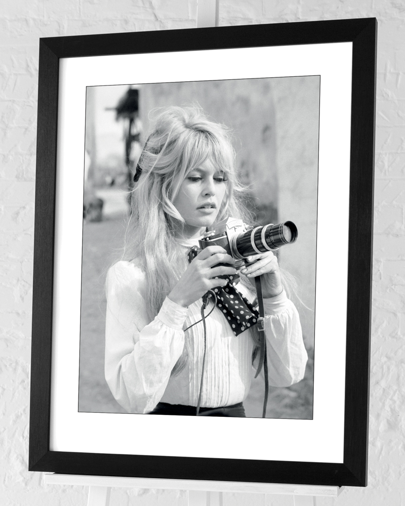 Time Life (Brigitte Bardot - Camera) Pre-Framed Art Print