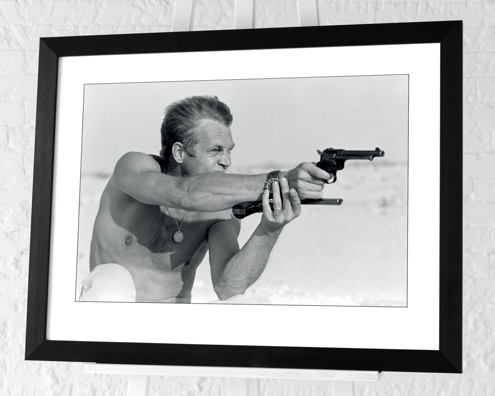 Time Life Steve McQueen Takes Aim Kunstdruck 60 x 80 cm 