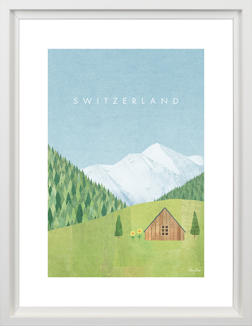 Henry Rivers (Switzerland) Pre-Framed Art Print | The Art Group