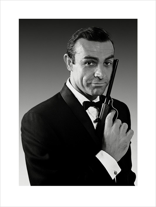 James Bond (Connery Tuxedo) Art Prints