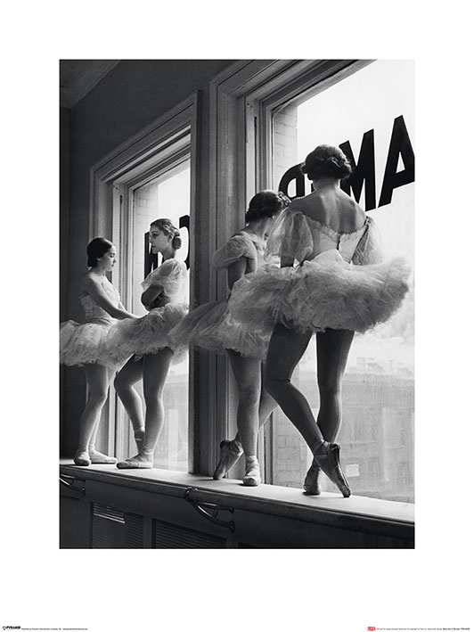 Time Life (Ballerinas in Window) Art Prints