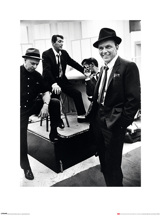 Sammy Davis Jr et Frank Sinatra photo 10*15cm 4x6 INCH Dean Martin 