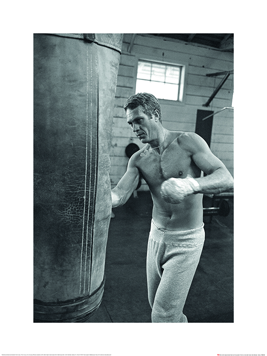 Time Life (Steve McQueen - Boxing) Art Prints