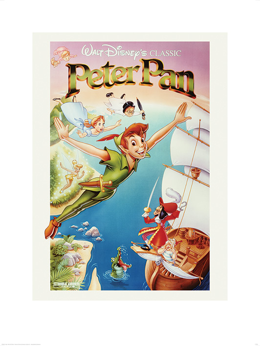 Peter Pan (Flying) Art Print