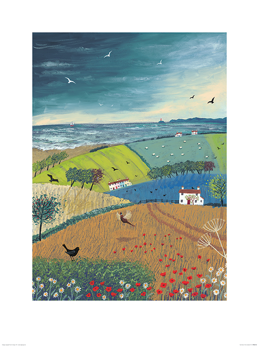 Jo Grundy (Sea Breeze) Art Prints