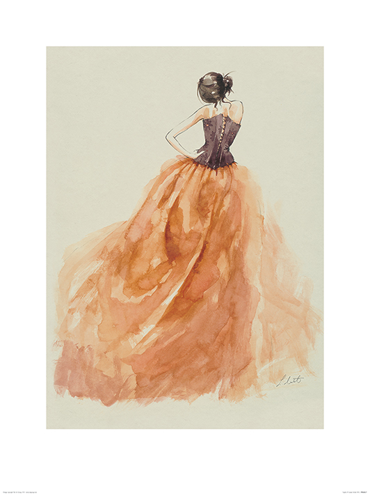 Louise Nisbet (Sophia) Art Print
