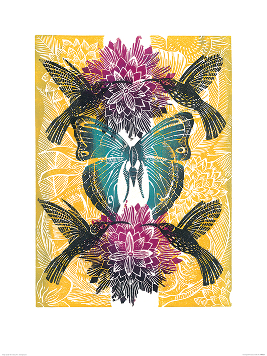 Amanda Colville (Hummingbirds) Art Print