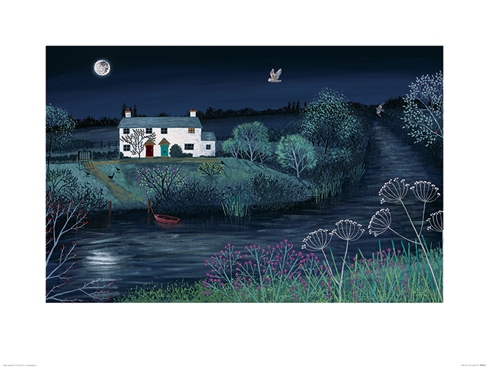 Jo Grundy (Moon River) Art Prints