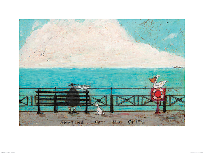 Sam Toft (Sharing out the Chips) Art Prints