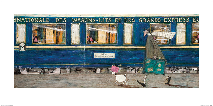Sam Toft (Orient Express Ooh La La) Art Print