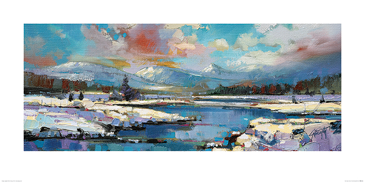 Scott Naismith (Glen Spean Snow) Art Prints
