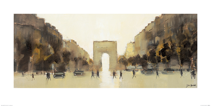 Jon Barker (Arc de Triomphe) Art Print