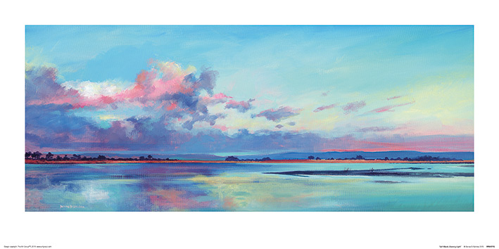 Denise Di Battista (Salt Marsh, Evening Light) Art Print