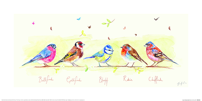 Jennifer Rose (Line of Garden Birds) Art Prints