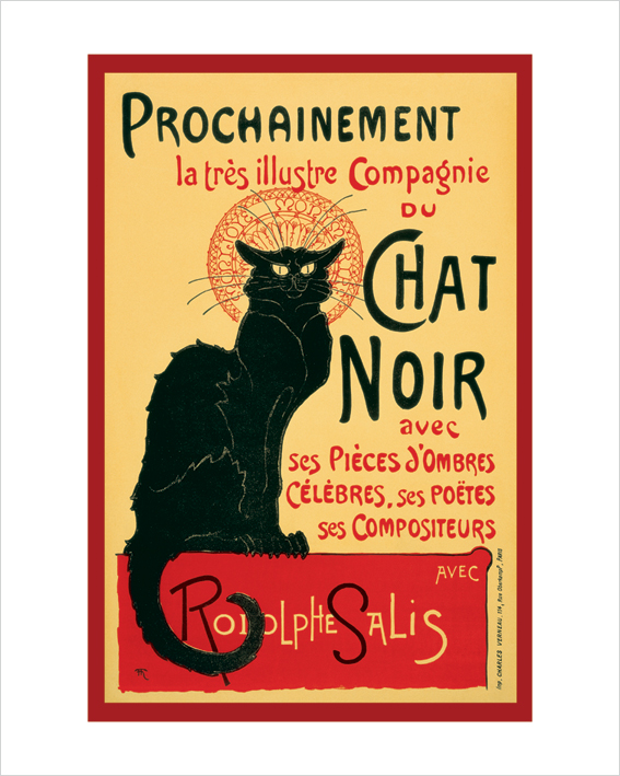 Chat Noir Art Prints
