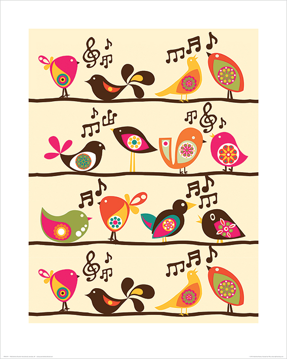 Valentina Ramos (Singing Birds) Art Print