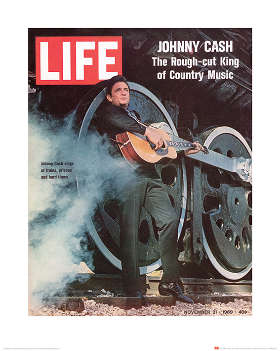 Time Life (Johnny Cash - Cover 1969) Art Print