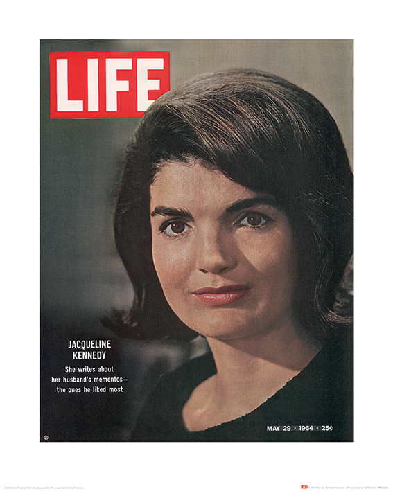Time Life (Jackie Kennedy - Cover 1964) Art Prints