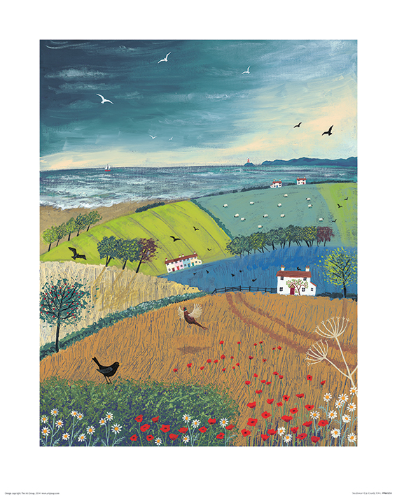 Jo Grundy (Sea Breeze) Art Prints