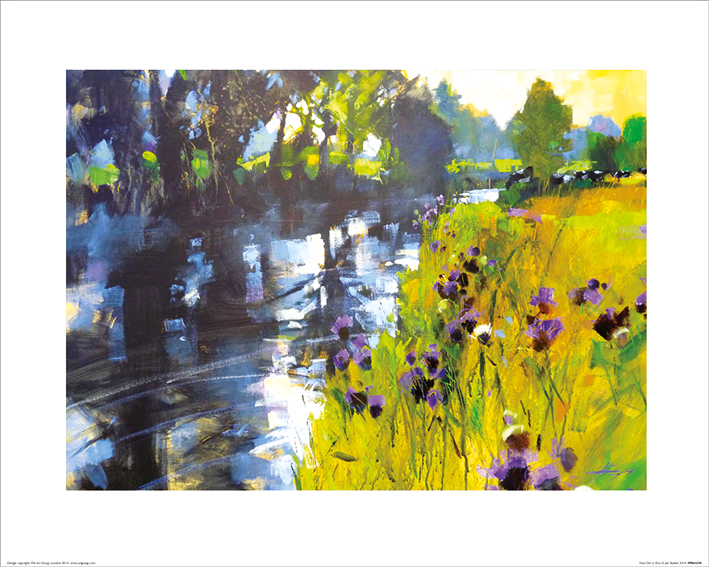 Chris Forsey (Sun and Meadow Thistles) Art Print