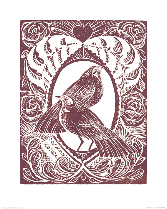 Amanda Colville (Love Birds) Art Prints