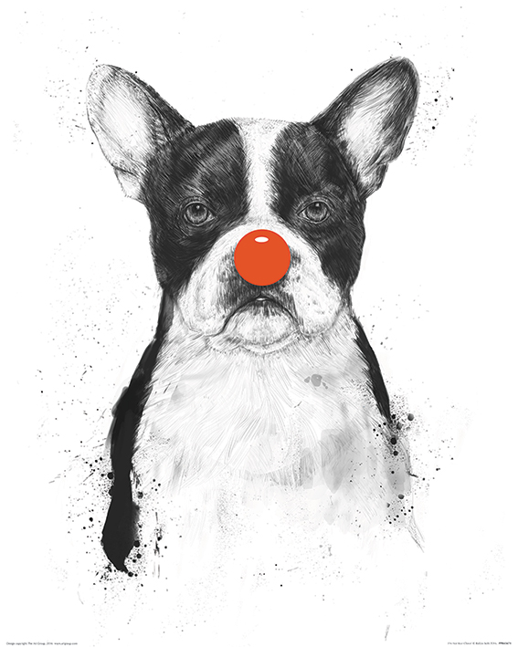 Balazs Solti (I'm Not Your Clown) Art Print