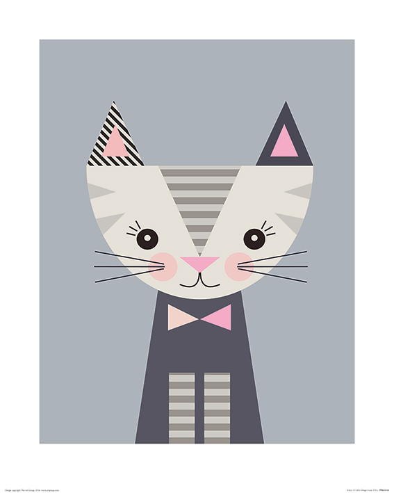 Little Design Haus (Kitten) Art Print