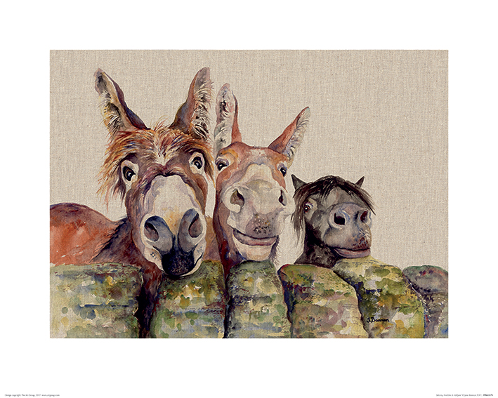 Jane Bannon (Johnny, Freckles & Halfpint) Art Prints