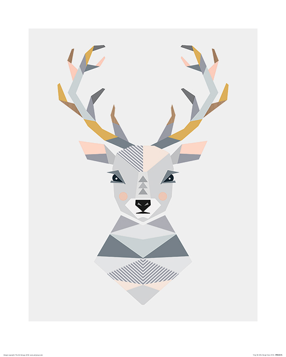 Little Design Haus (Stag) Art Prints
