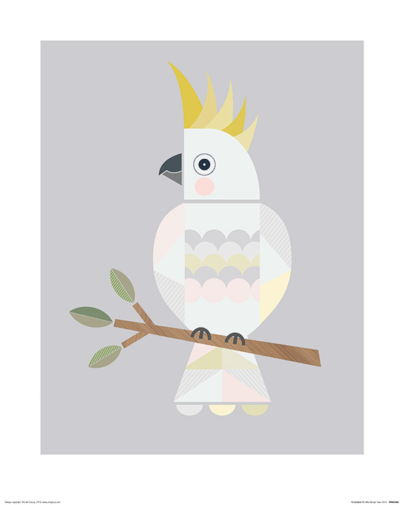 Little Design Haus (Cockatoo) Art Print