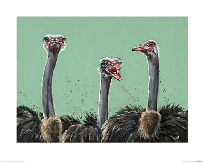 Louise Brown (Heads Up!) Art Print